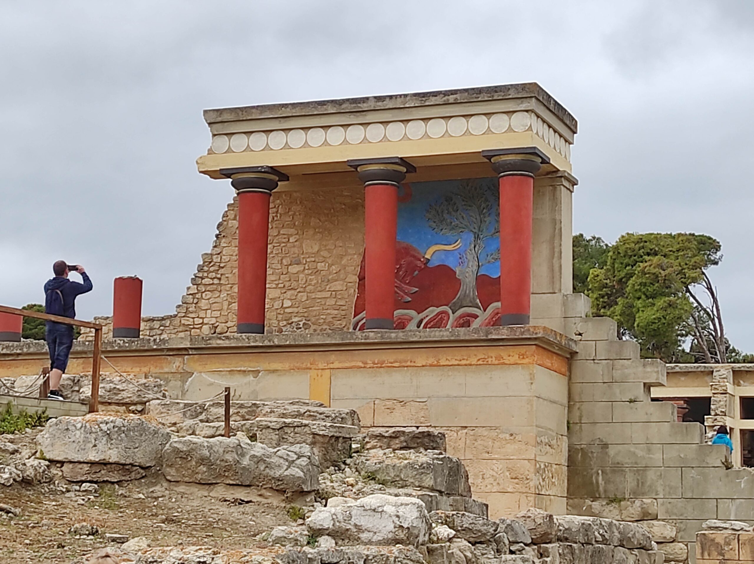 Immagine del palazzo di Cnosso, Creta
