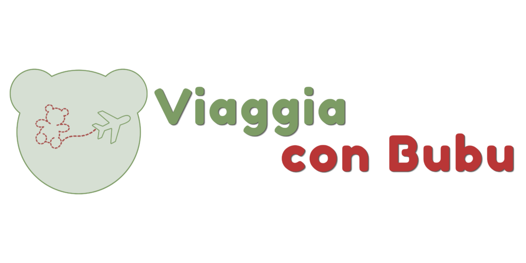 testa di orsetto con scritta "viaggia con bubu"